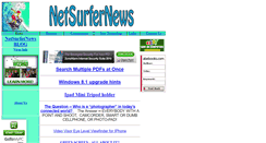 Desktop Screenshot of netsurfernews.com